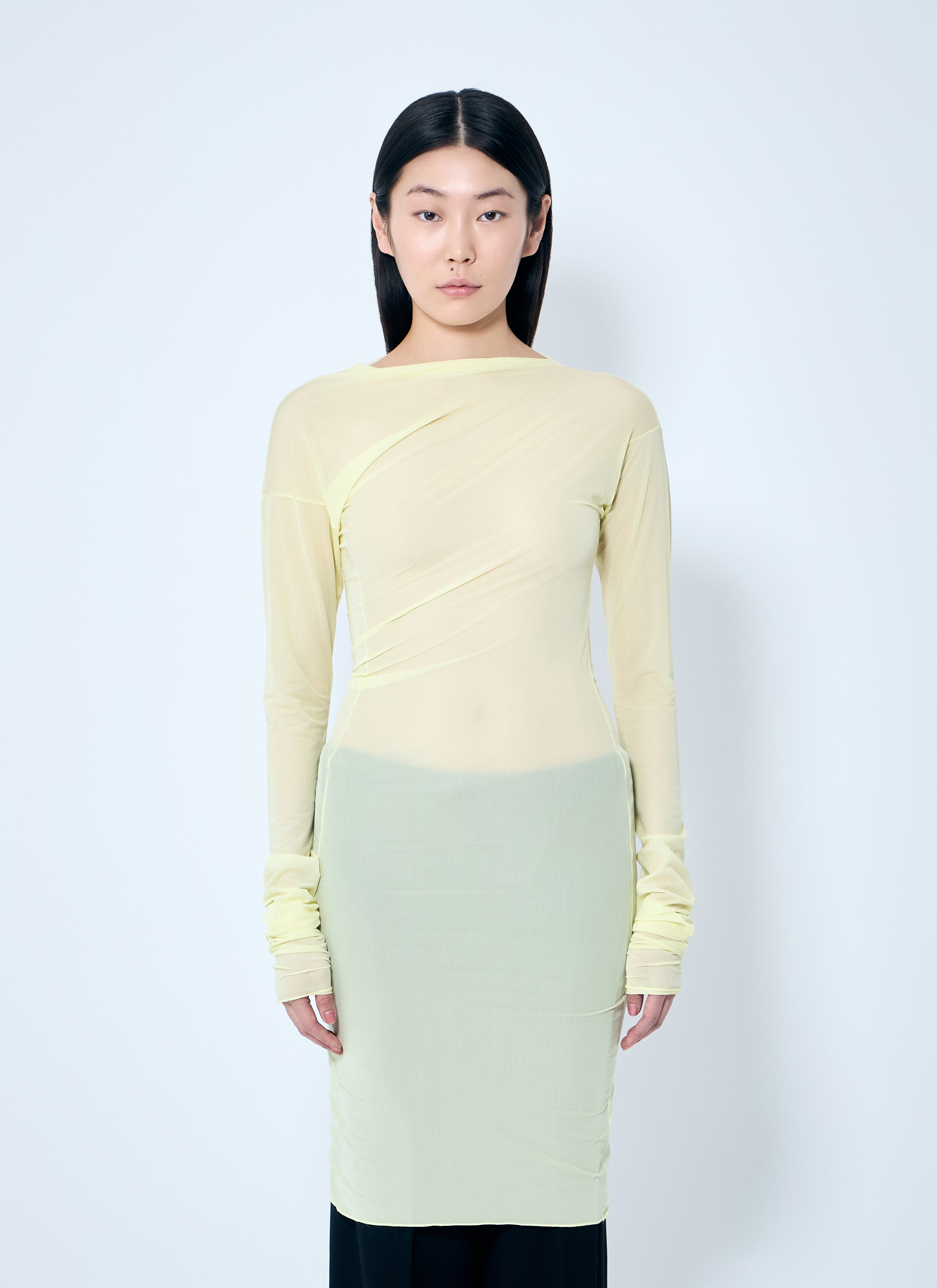 Dries Van Noten Women's' Hoan Top in Yellow | LN-CC®