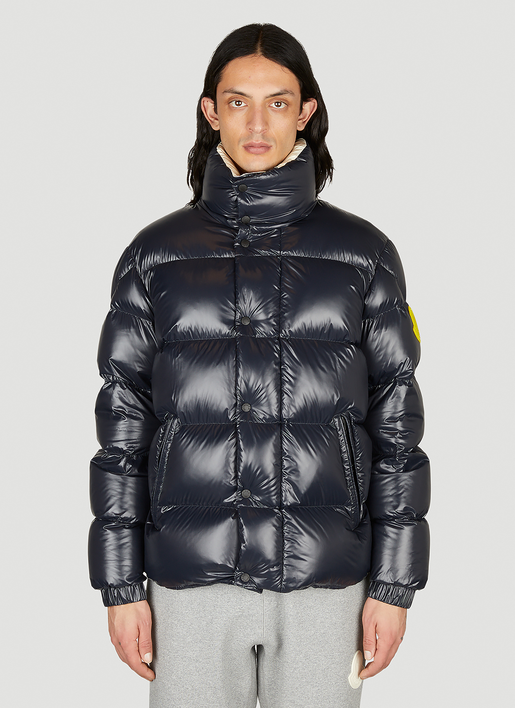 Moncler Men's' Dervox Short Down Jacket in Black | LN-CC®