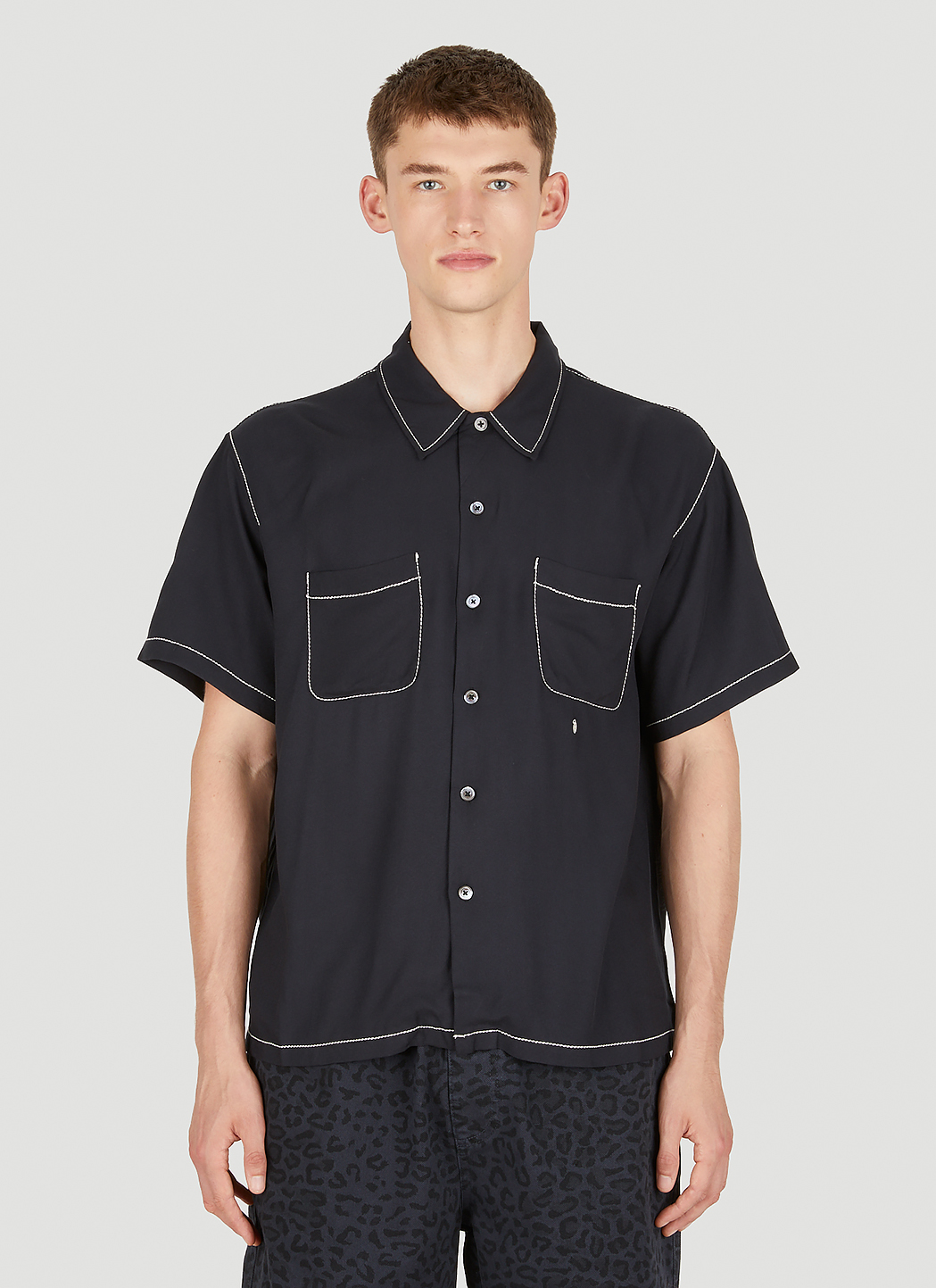 Stüssy Contrast Pick Stitched Shirt