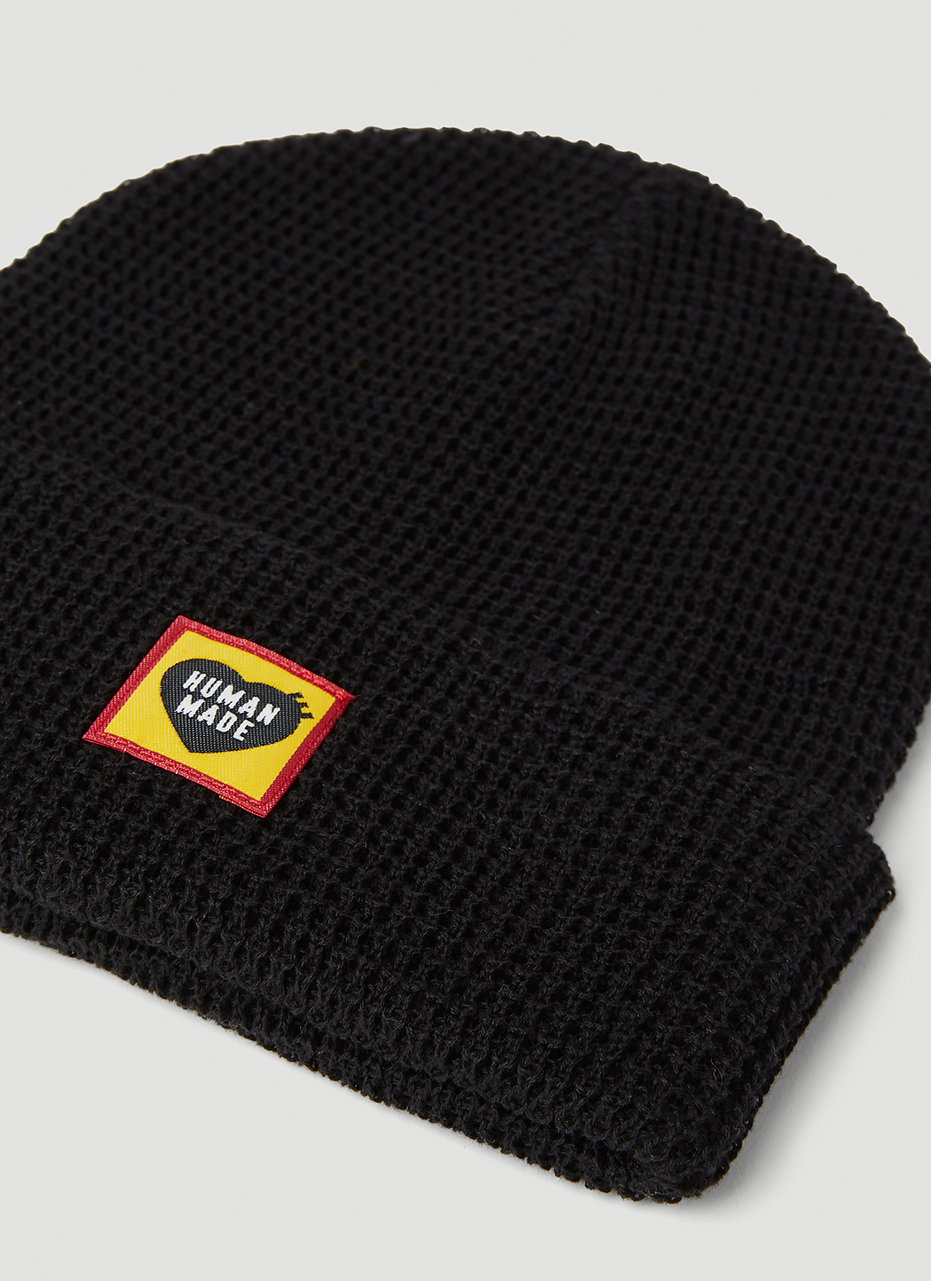 【新品未使用】HUMAN MADE WAFFLE BEANIE Human Made Men's Waffle Beanie Hat in Green Human Made
