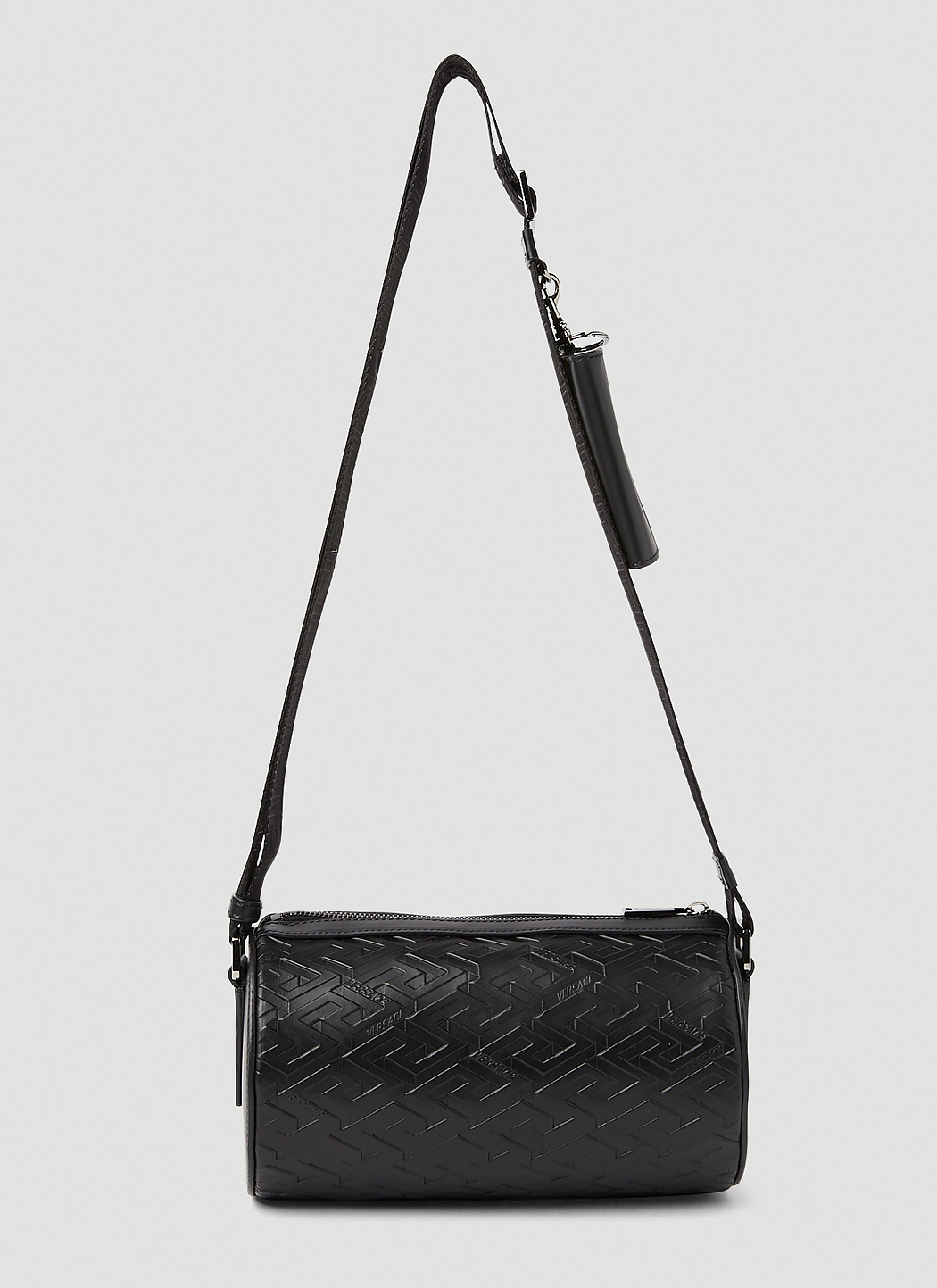 Greca Pattern Crossbody Bag