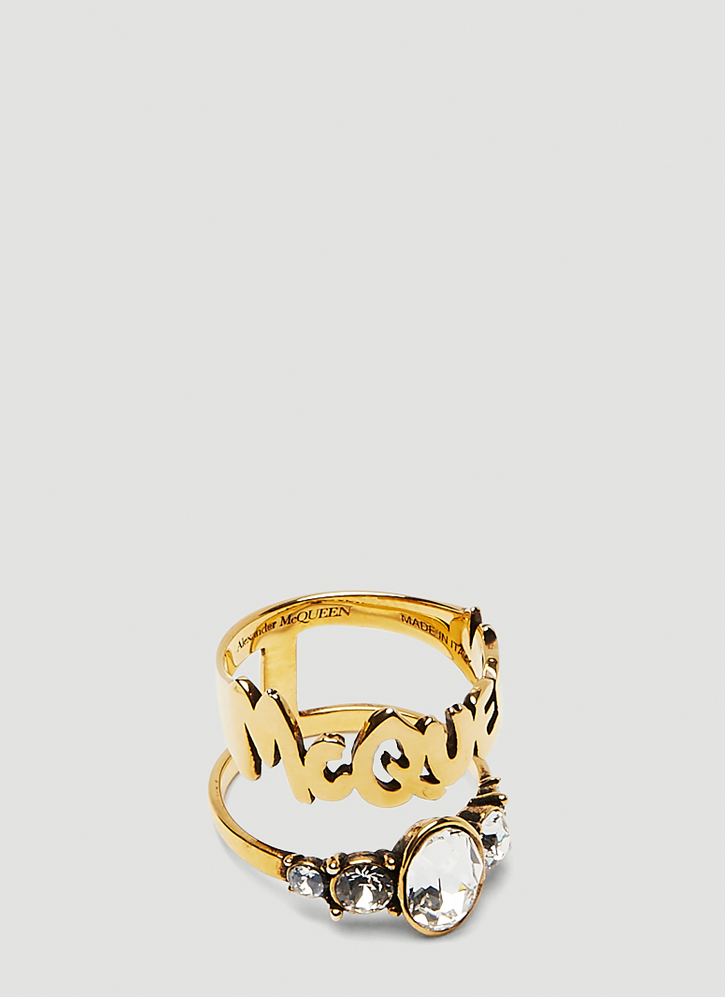 Graffiti Double Stack Ring