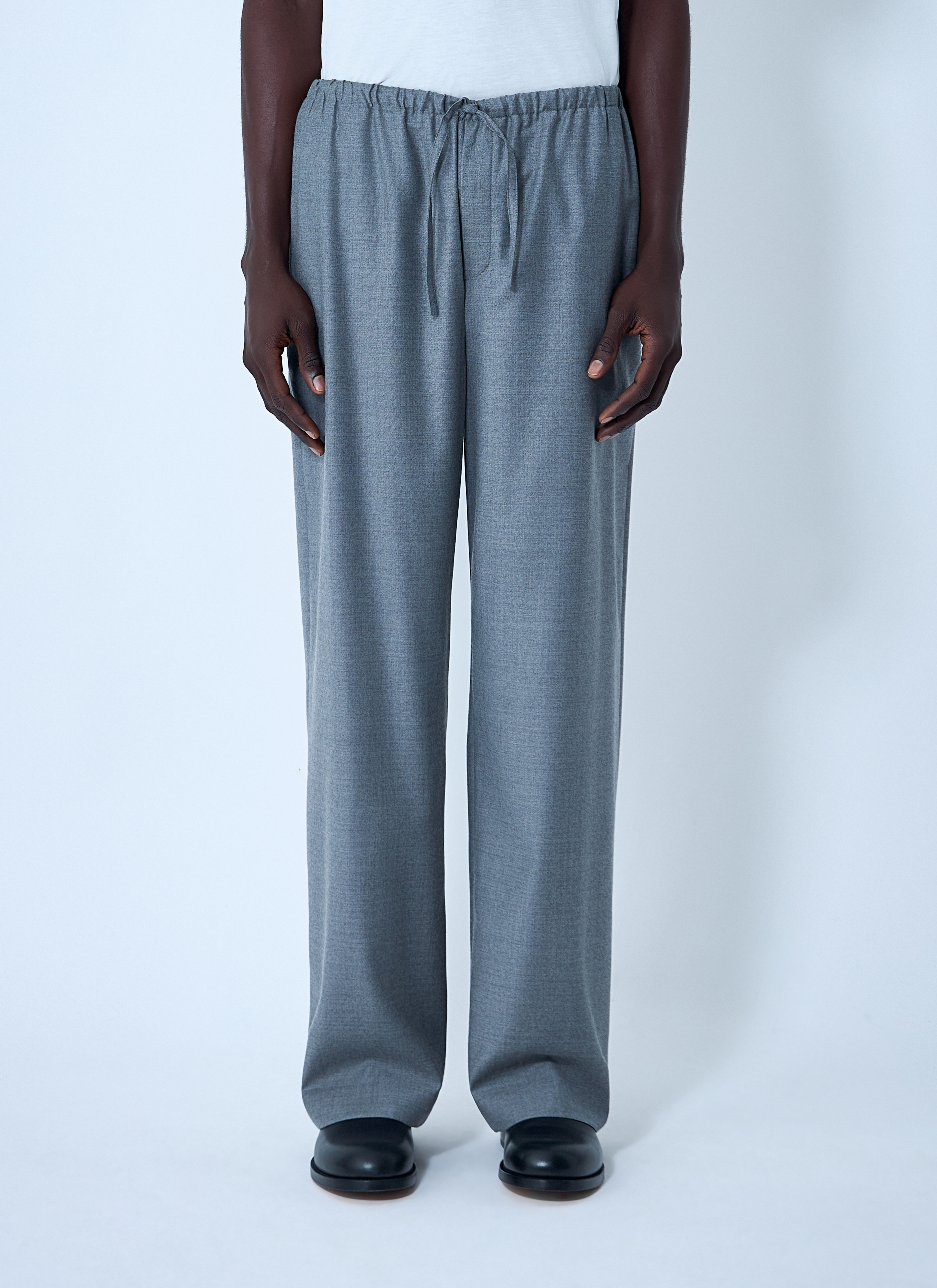 The Row Xon wool flannel pants