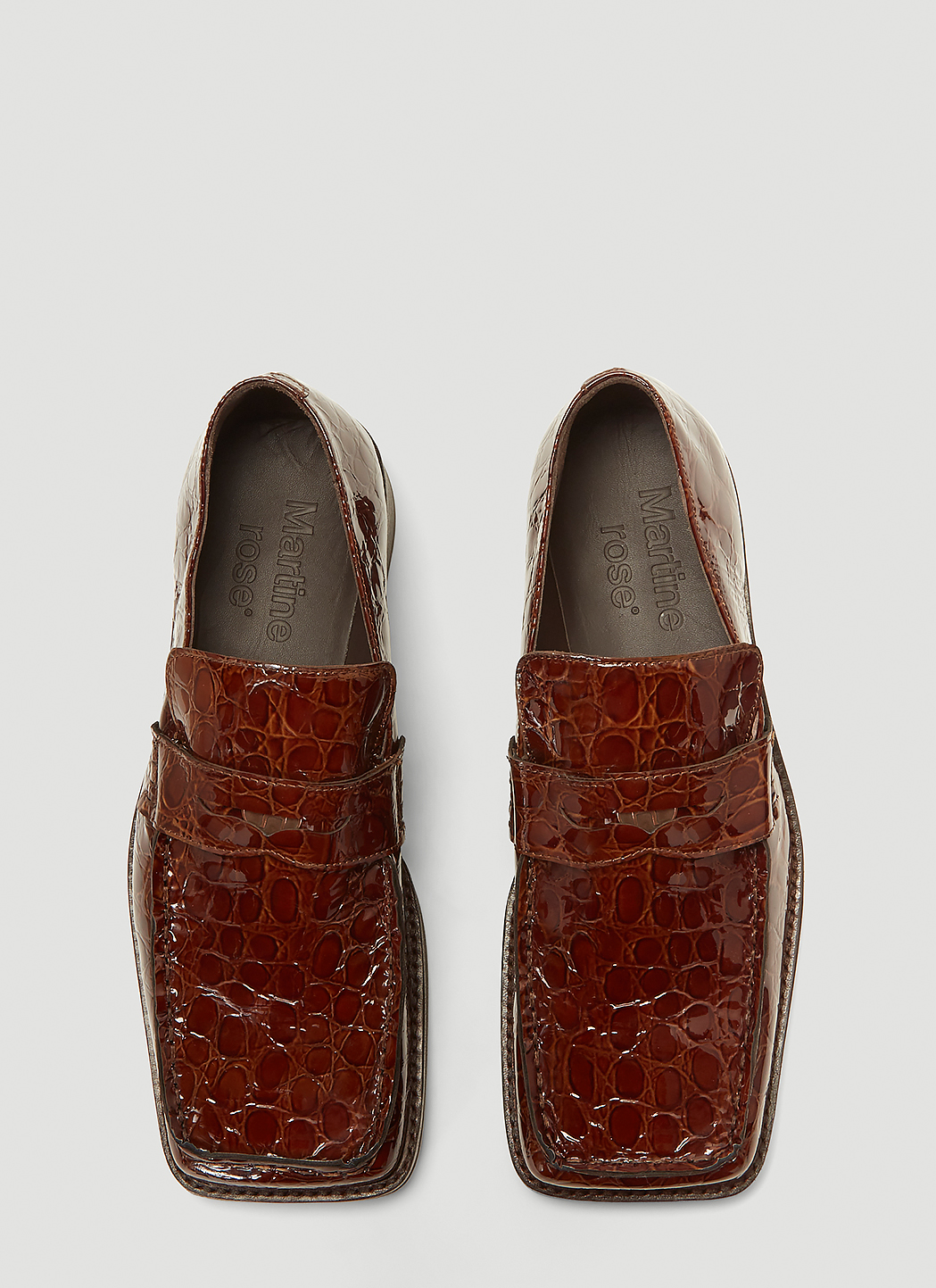 red rose loafers