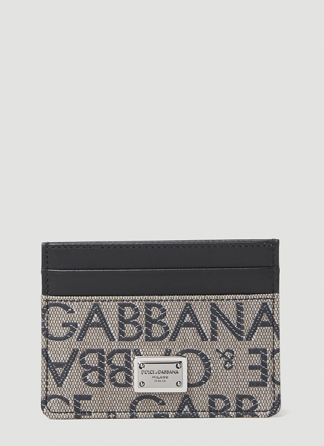 Dolce&Gabbana Jacquard Logo Card Holder