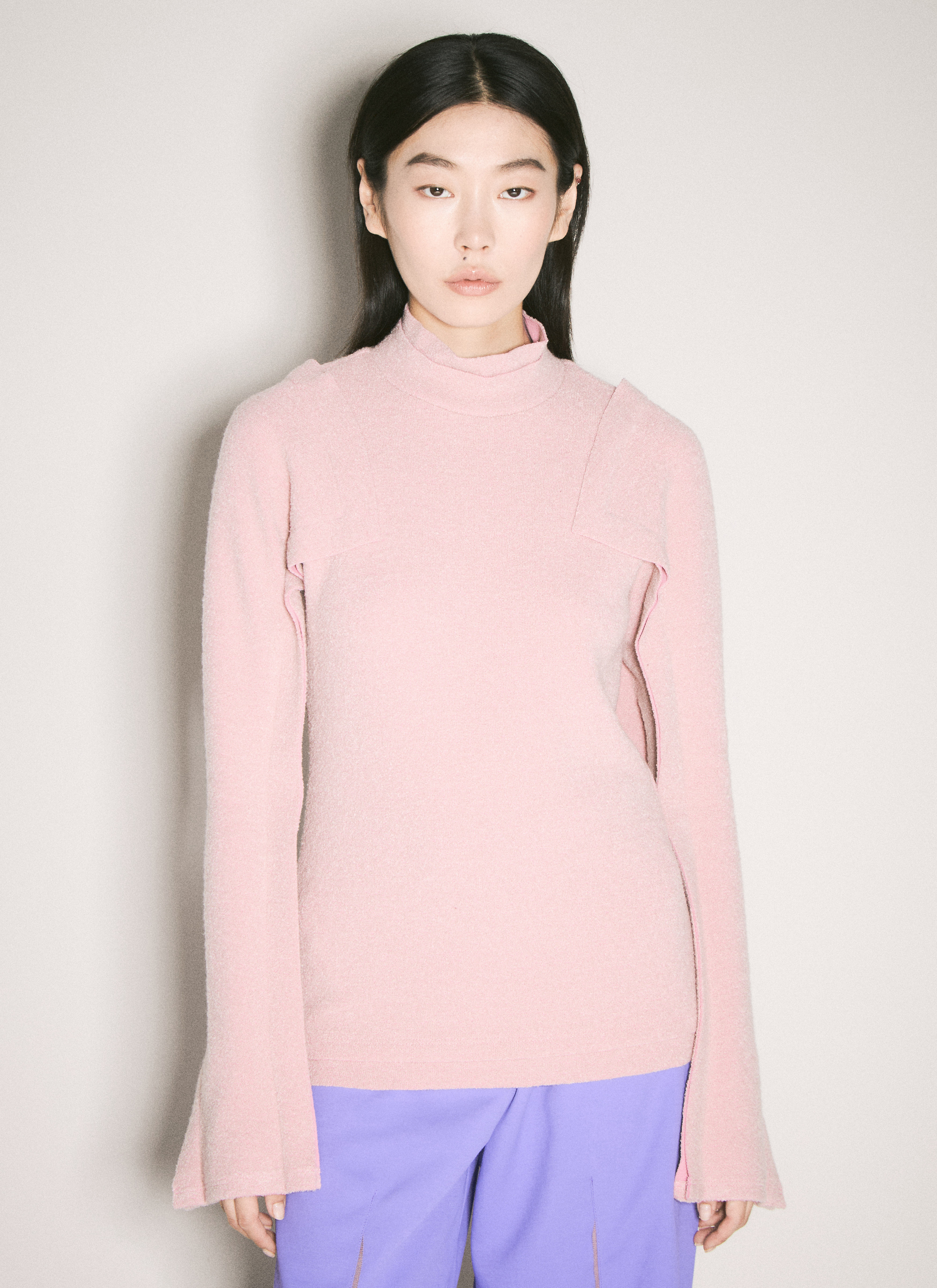 Kiko Kostadinov Women's' Arc Top in Pink | LN-CC® Kiko Kostadinov Women's' Arc Top in Pink | LN-CC®