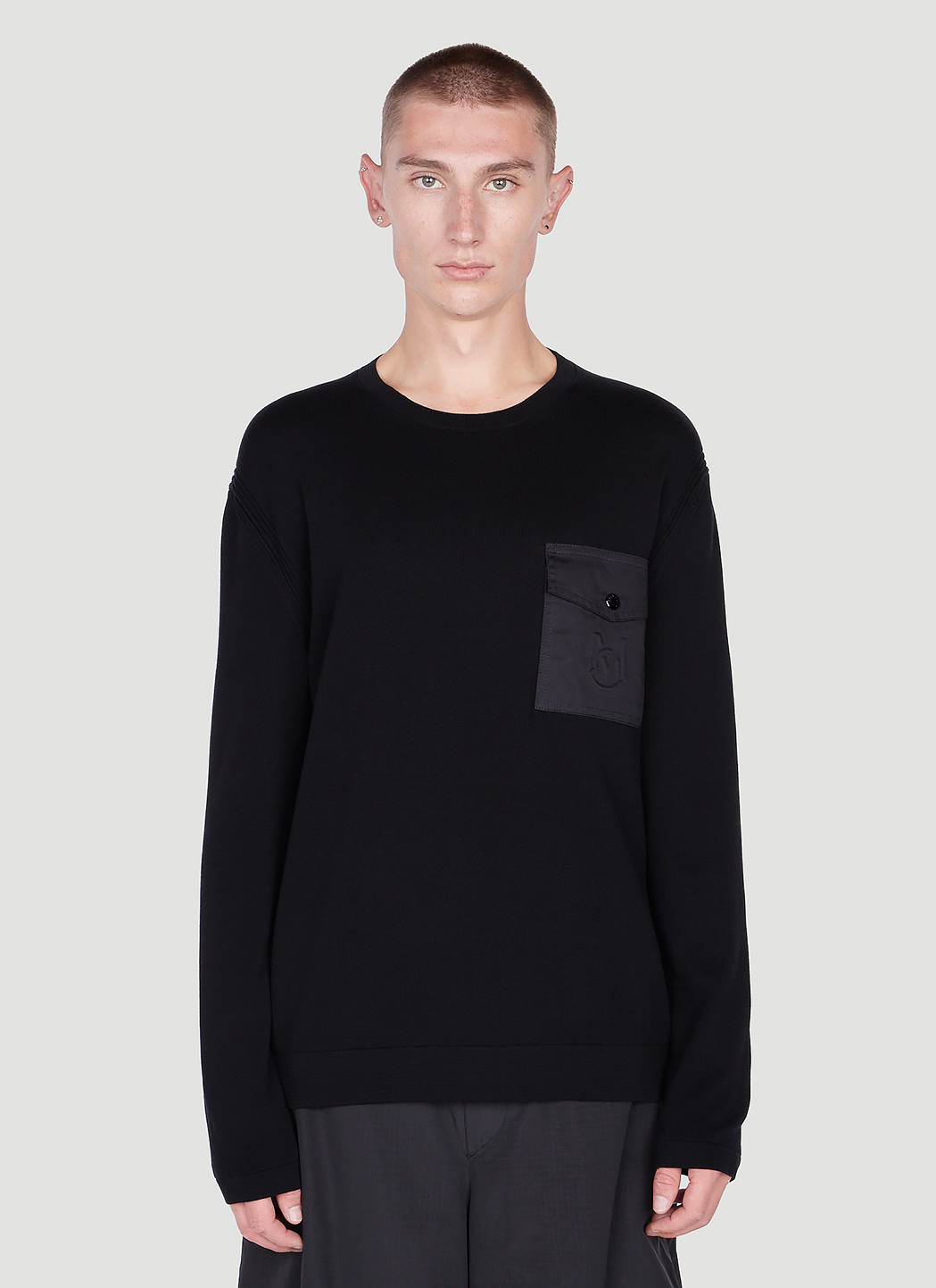 Patch Pocket Knit Top
