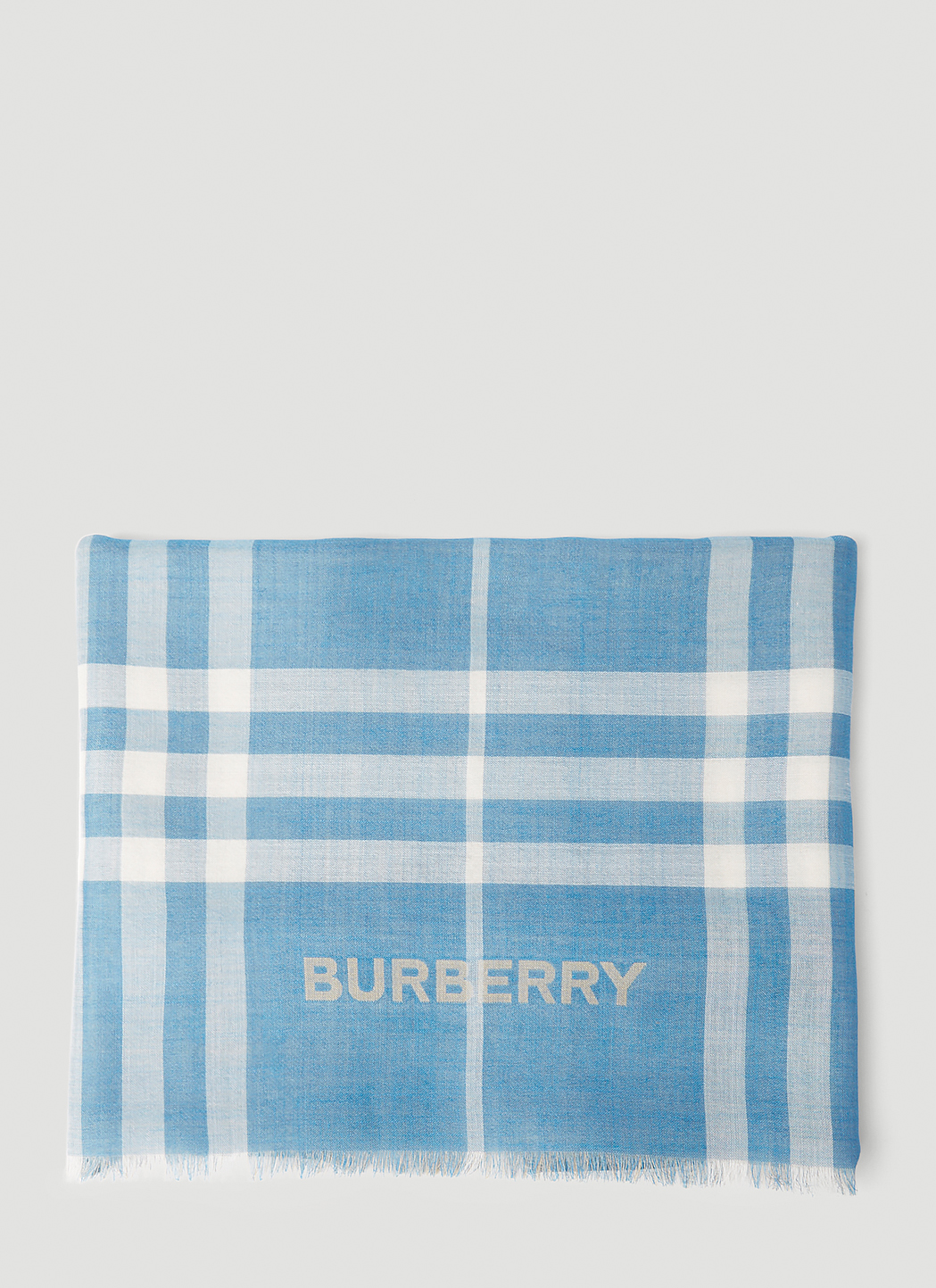 Check Lightweight Scarf
