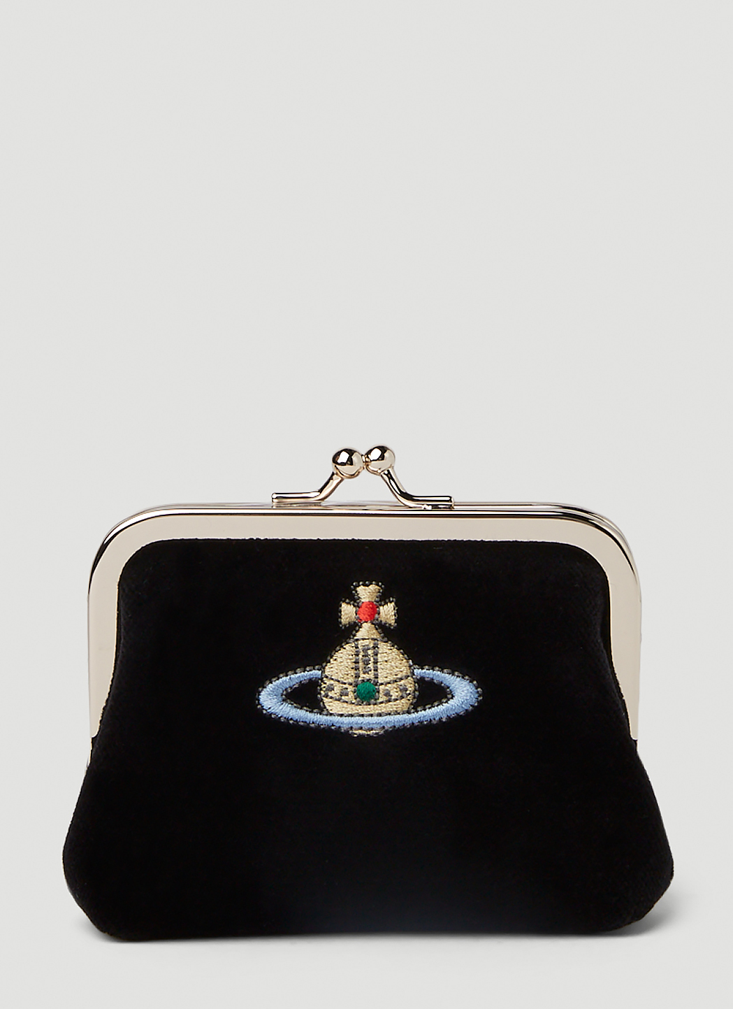 Vivienne Westwood Granny Frame Pouch in Black