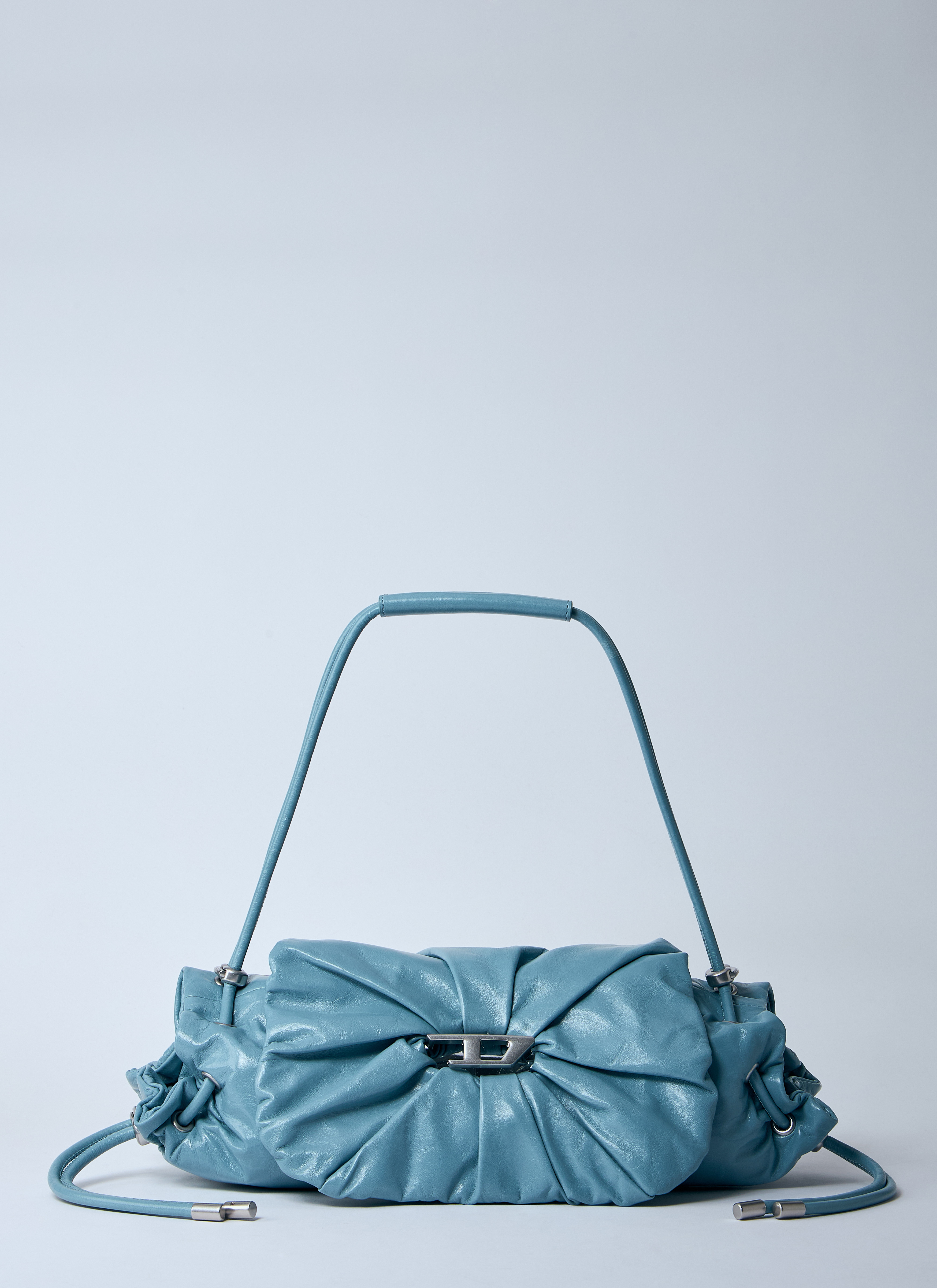 Diesel Women's' Scrunch-D Shoulder Bag in Denim | LN-CC®