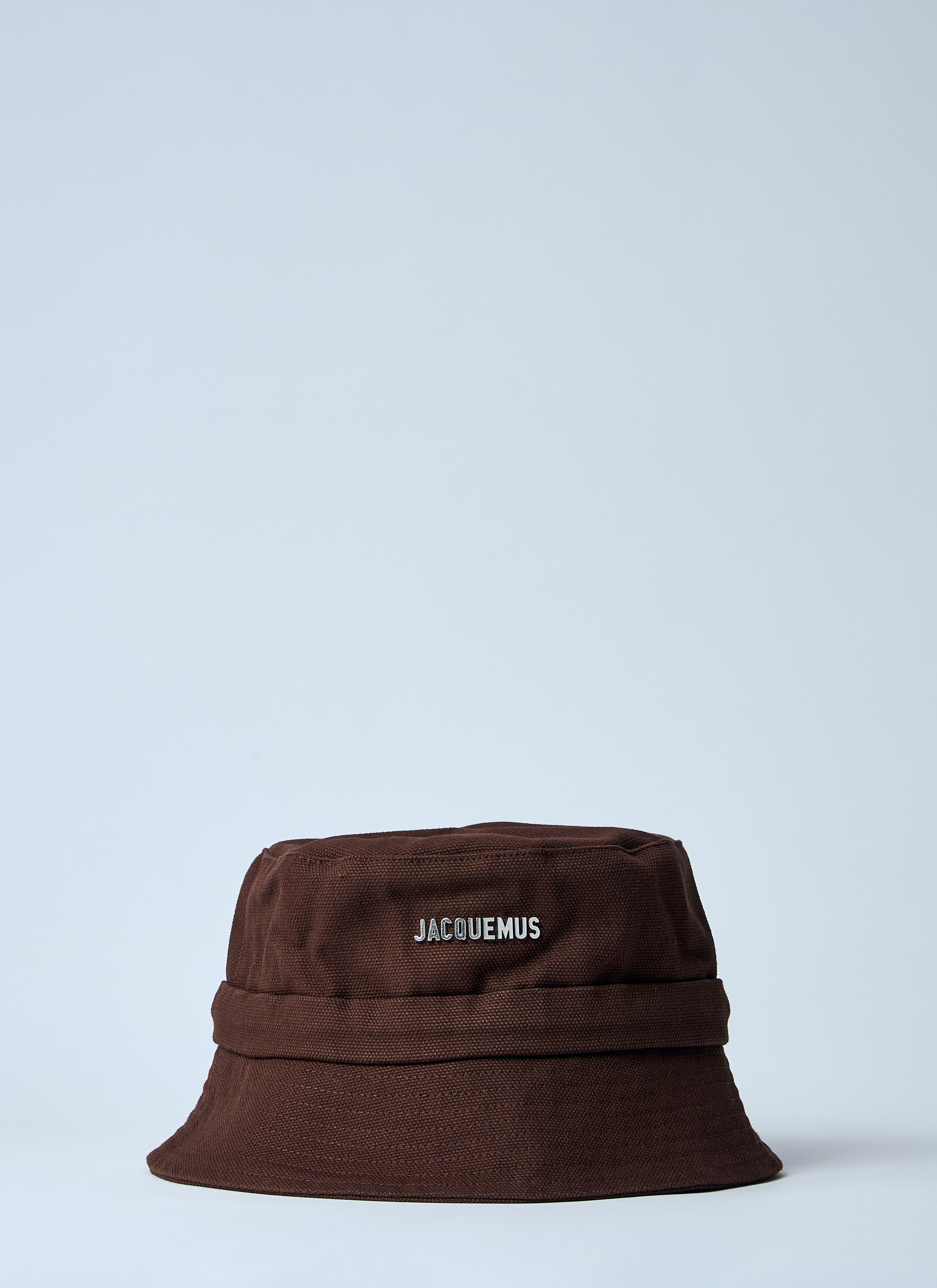 Jacquemus Men's' Le Bob Gadjo Bucket Hat in Brown | LN-CC®