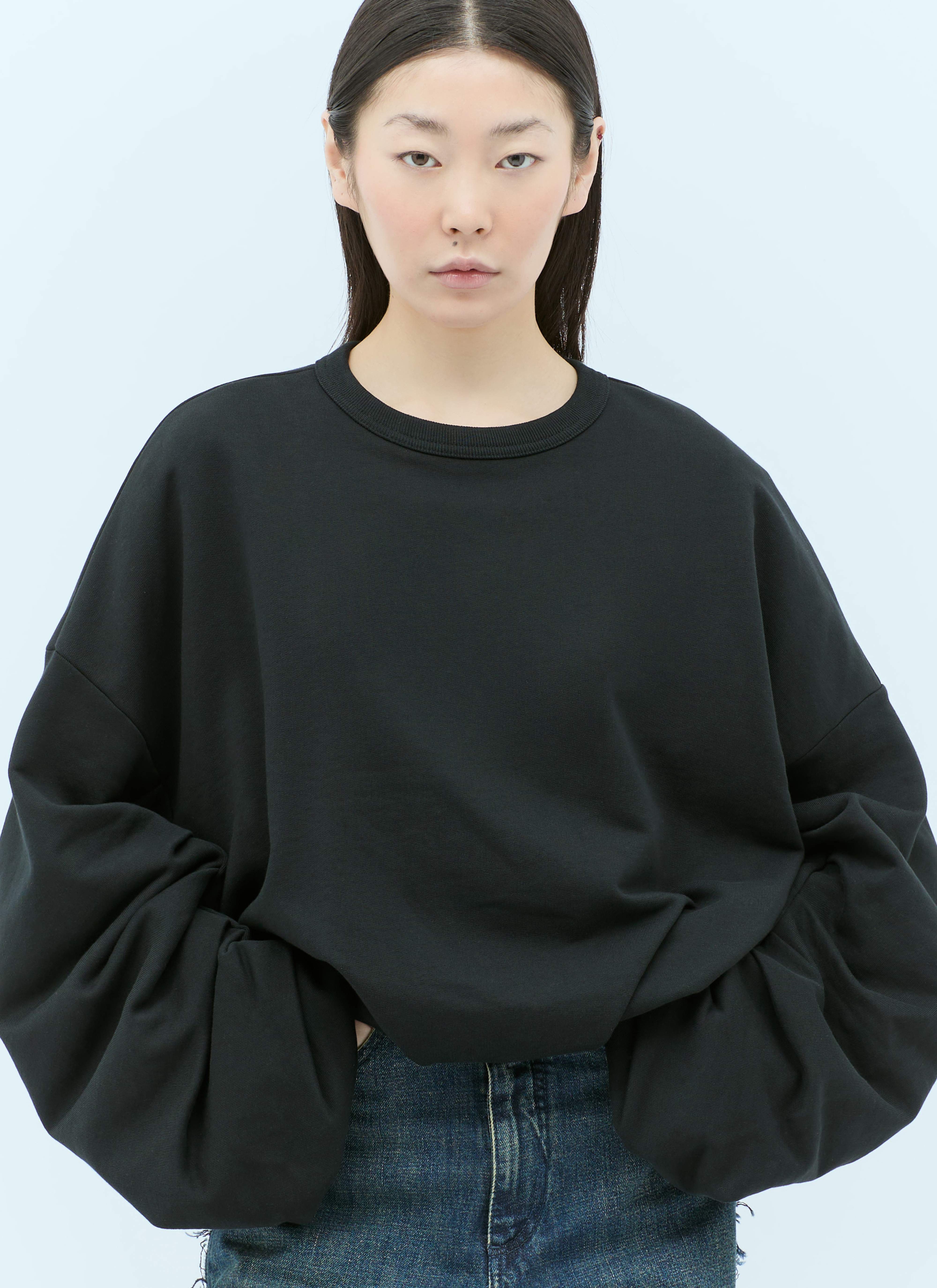 Dries Van Noten Hannett Sweatshirt in Black | LN-CC®