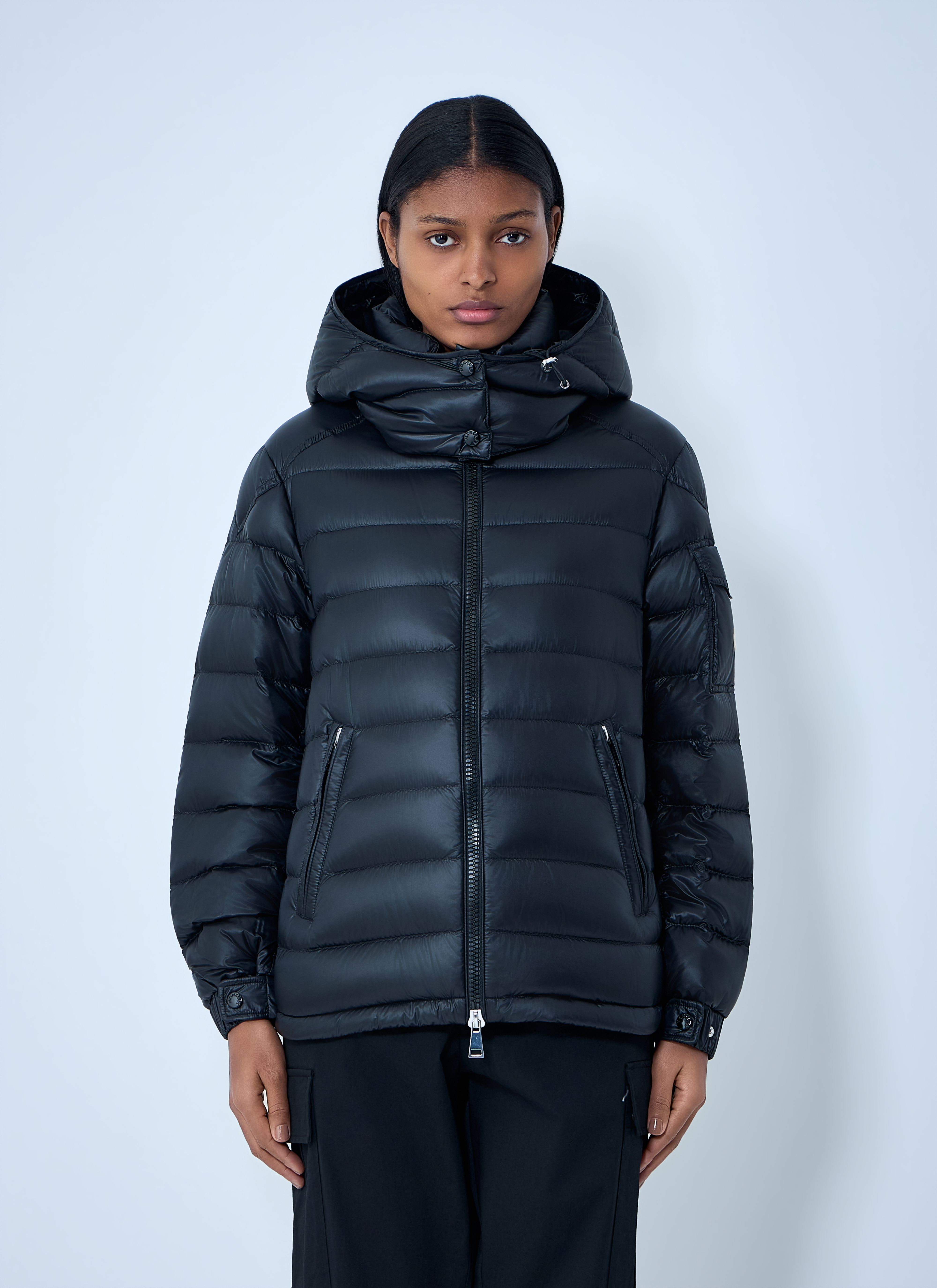 Moncler Women's Black Dalles Jacket - Woman Jackets 00