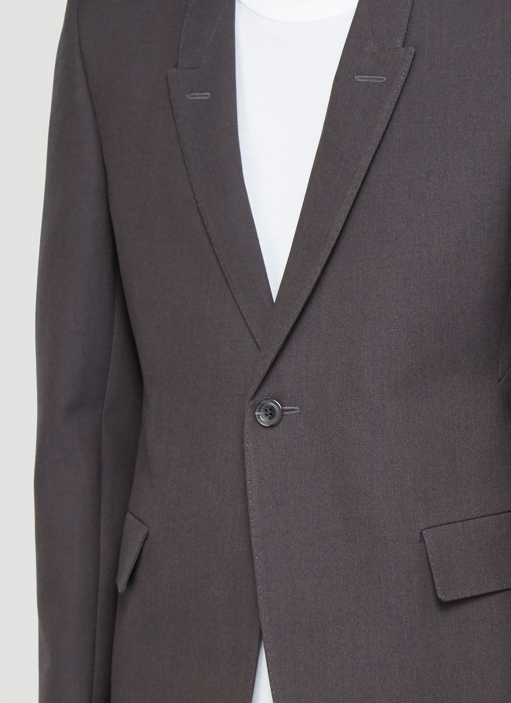 Rick Owens Lido Tailored Blazer in Grey | LN-CC