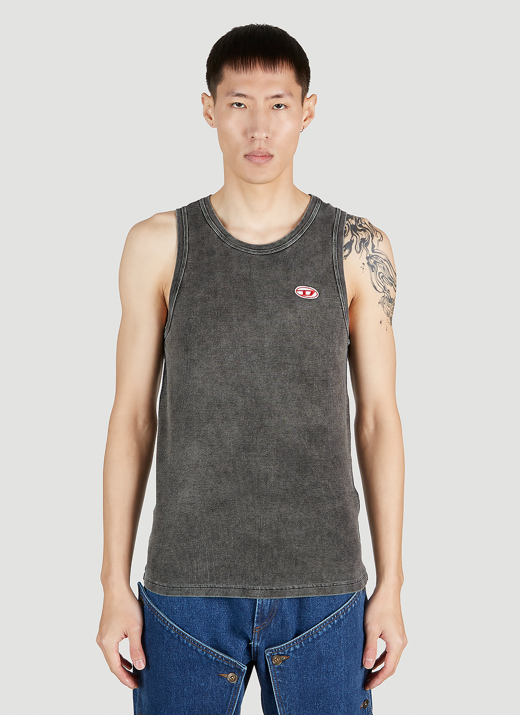 Logo Patch Tank Top