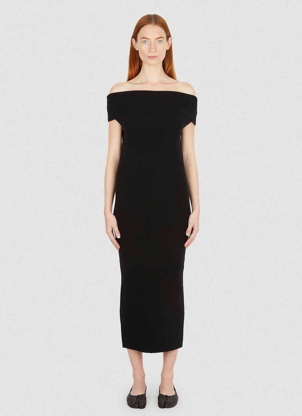 ワンピース TOTEME Woman Dress Black 251WRD4459FB0162 001 Evening tank dress black – TOTEME