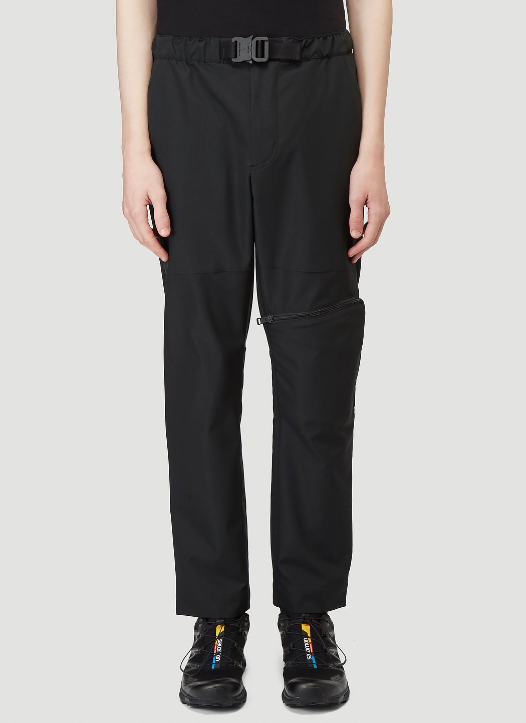 6 Moncler 1017 ALYX 9SM Buckle Pants in Black LNCC