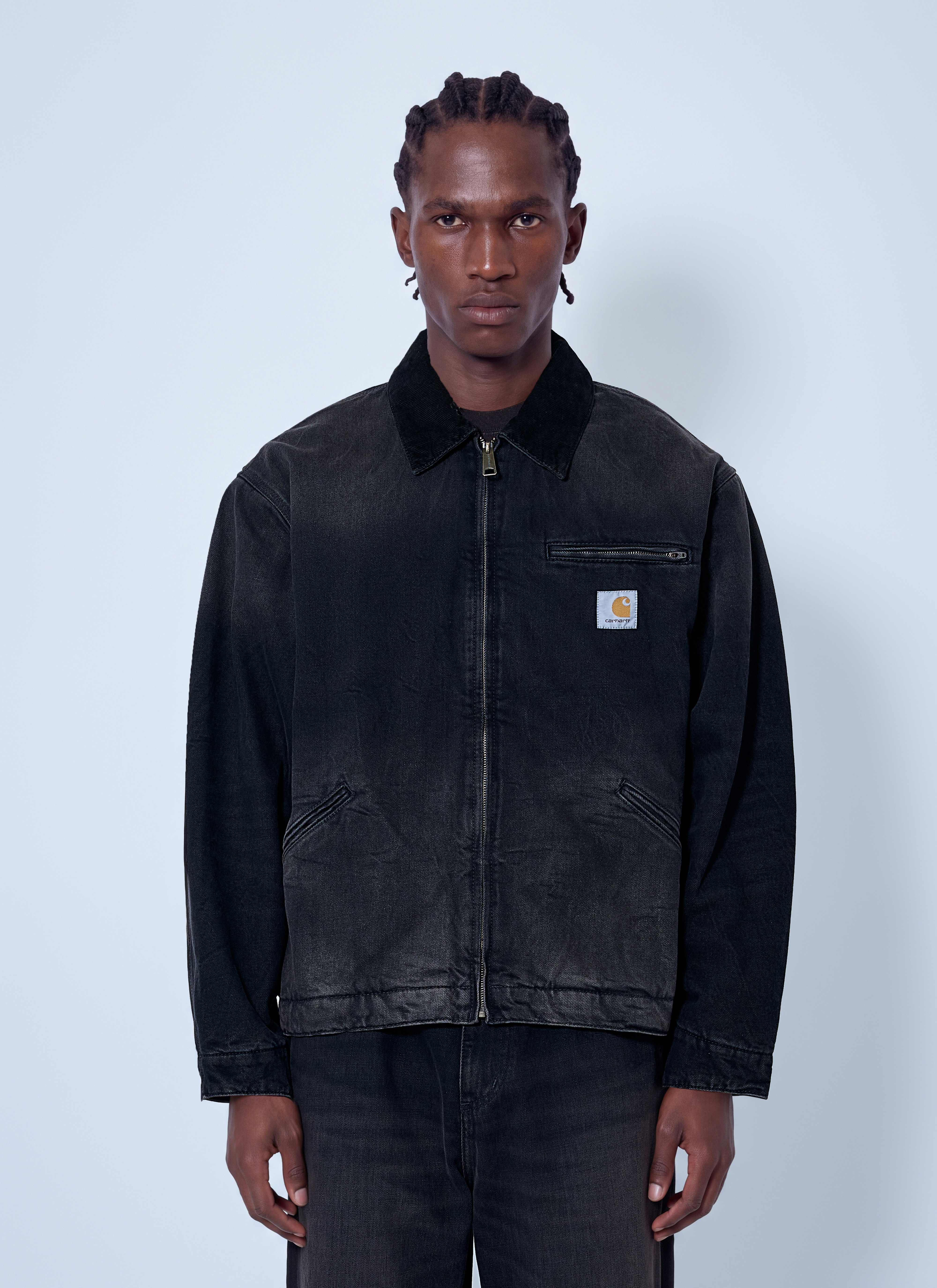 Carhartt WIP レディース デニムOGデトロイトジャケット の ブラック