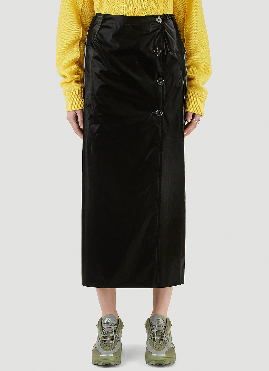 【送料&関税込】Raf Simons Straight Cut Skirt Raf Simons RAF SIMONS STRAIGHT CUT SKIRT | baltini | REVERSIBLE