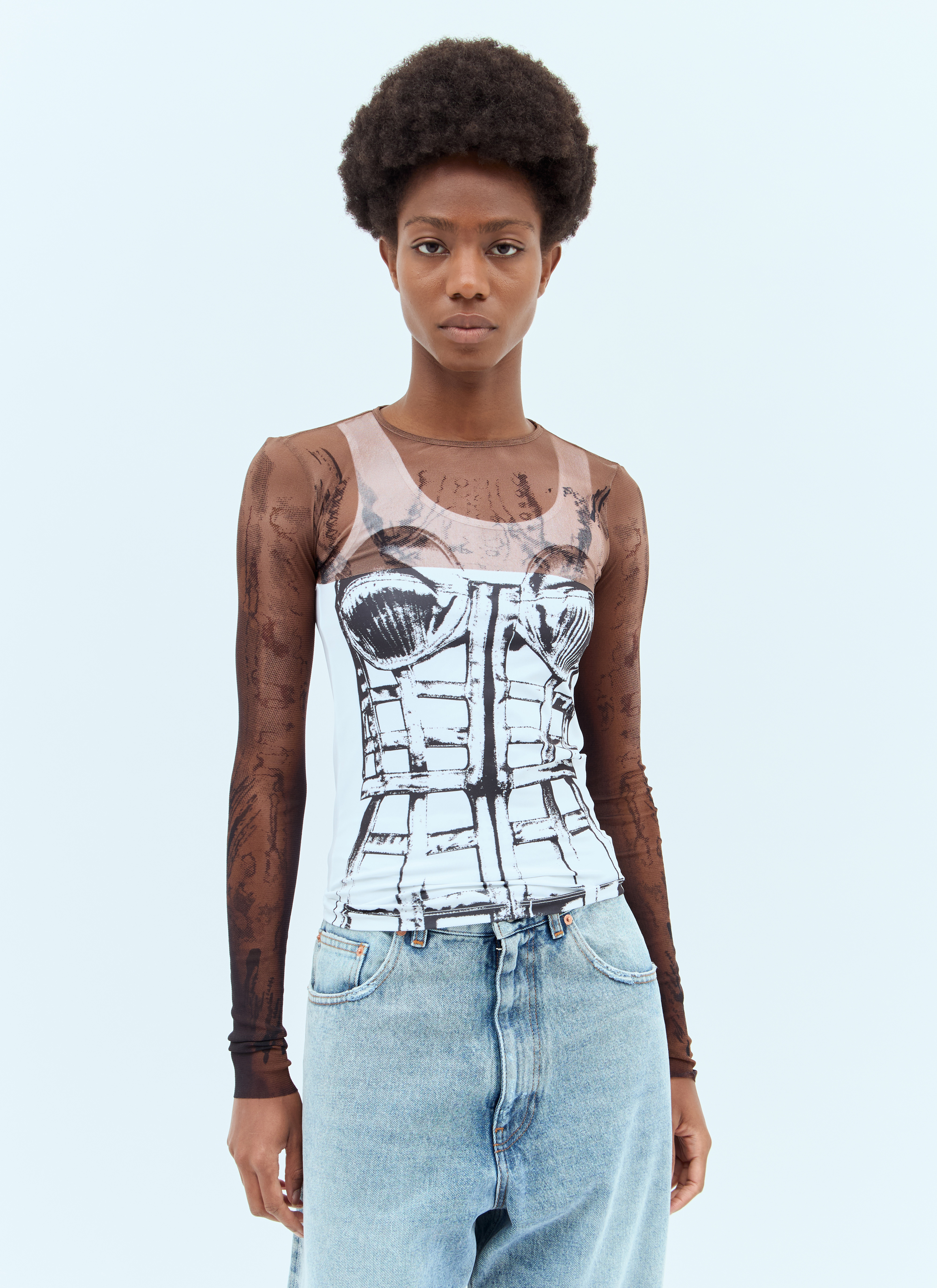 Jean Paul Gaultier x Shayne Oliver Women's' GS Sport Crop Top in