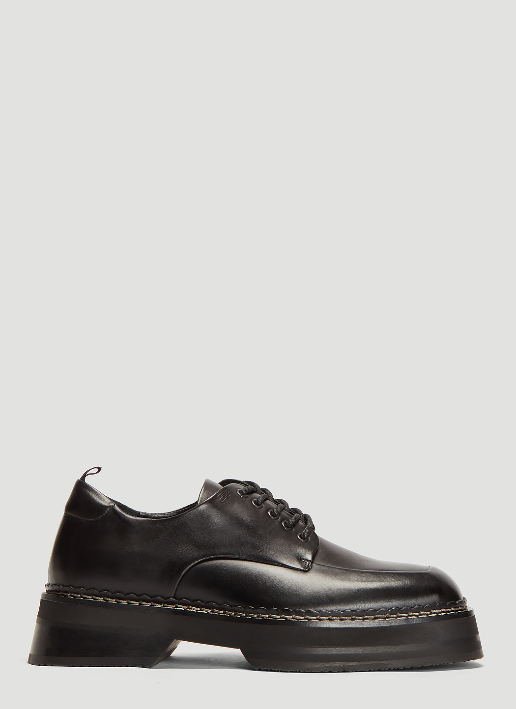 Eytys Men's Phoenix Leather Shoes in Black | LN-CC