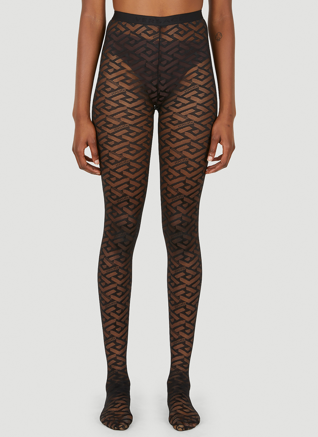 La Greca Tulle Tights