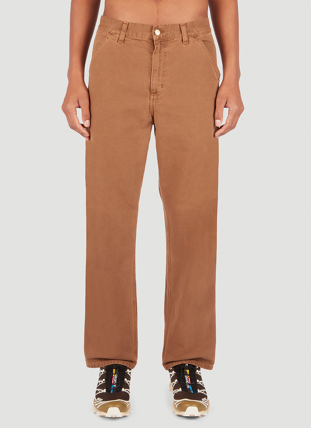 Carhartt WIP Single Knee 长裤棕色| LN-CC®