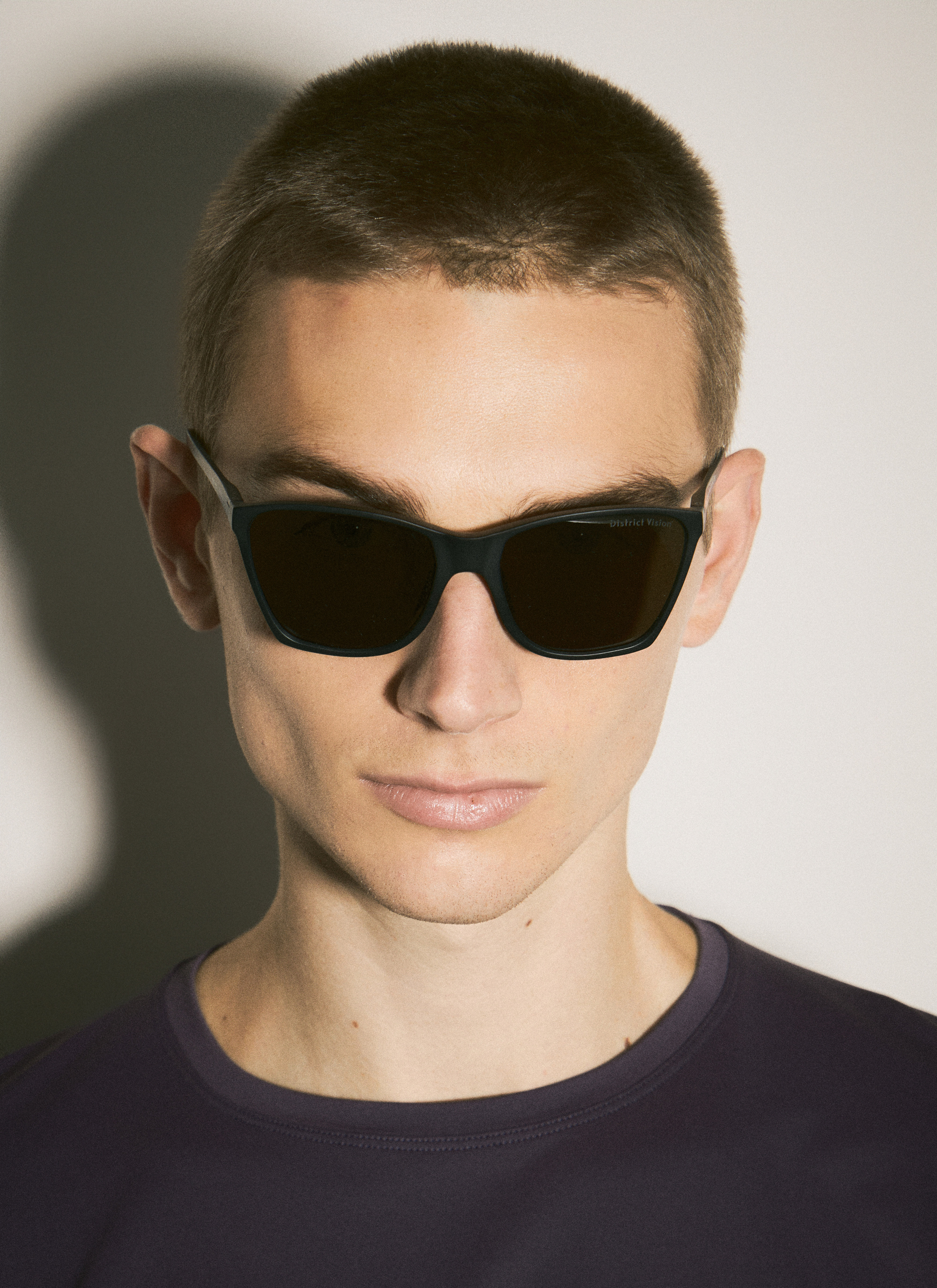 District Vision Men's' Keiichi Sunglasses in Black | LN-CC®
