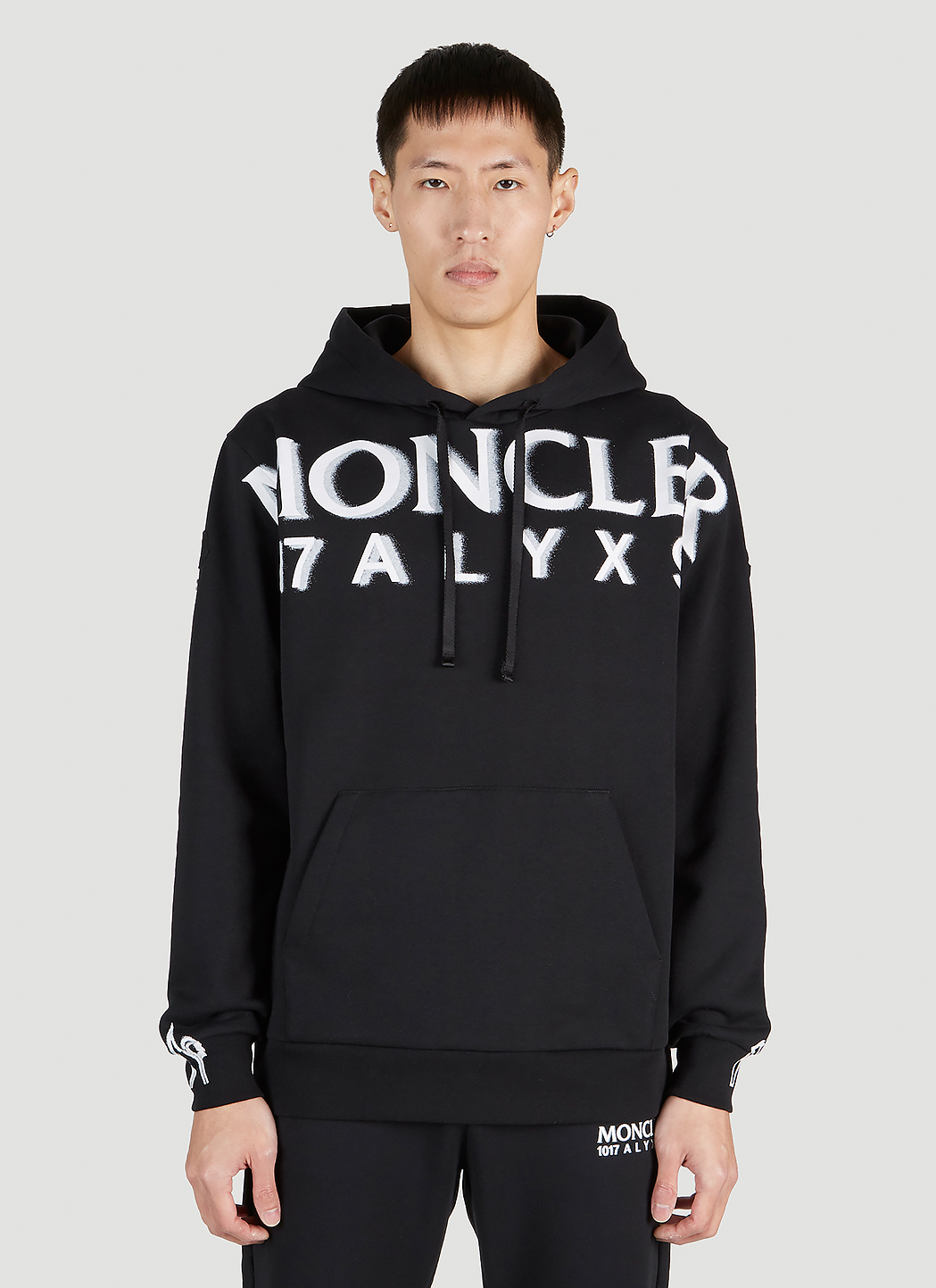 Logo Print Hooded Sweatshirt