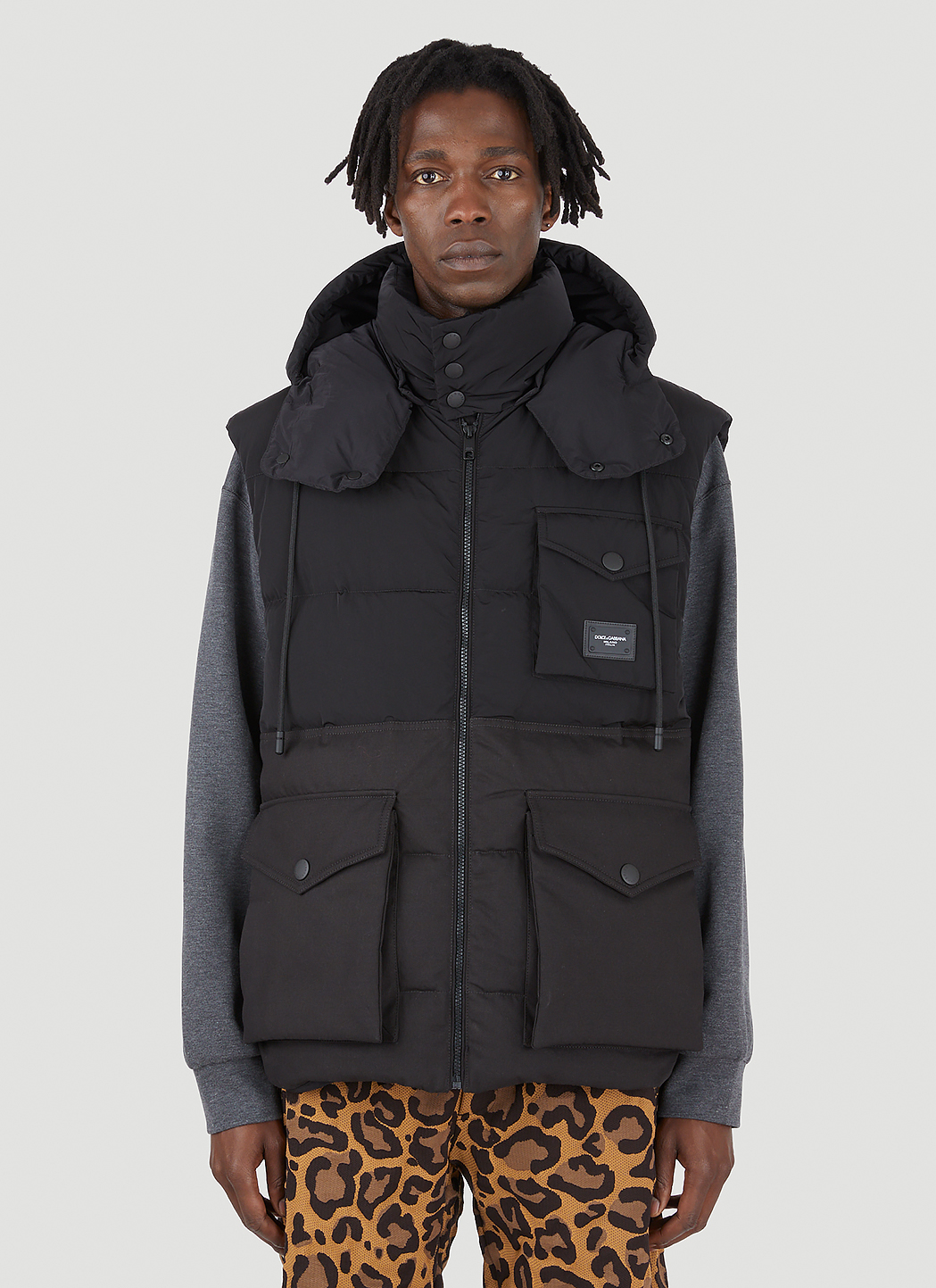 Dolce&Gabbana Sleeveless Down Jacket