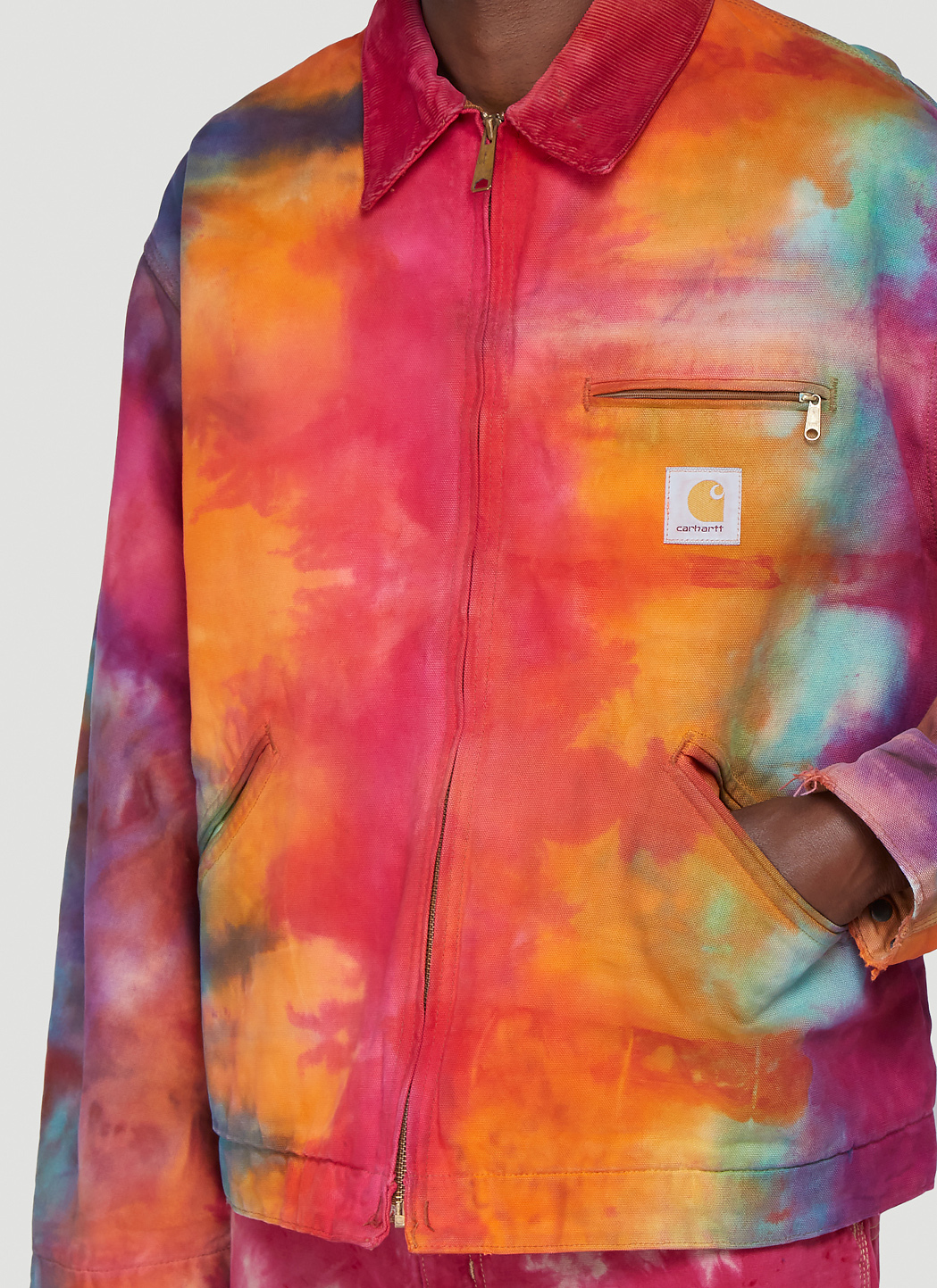 Stain Shade X Carhartt TieDyed Detroit Jacket LNCC
