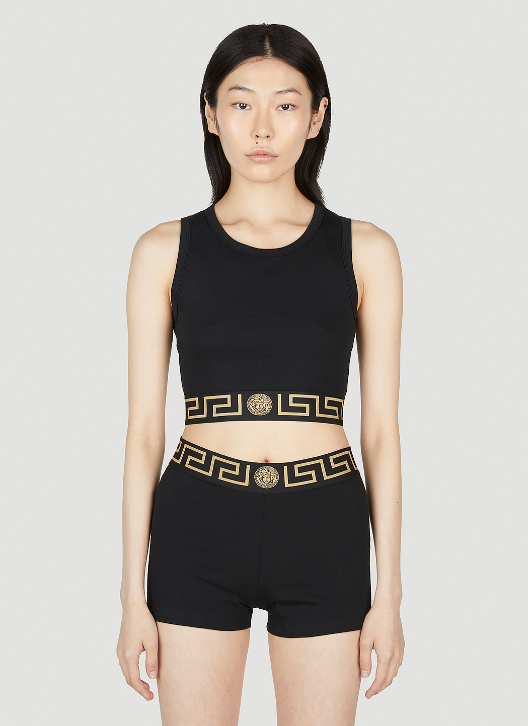 Greca Trim Tank Top